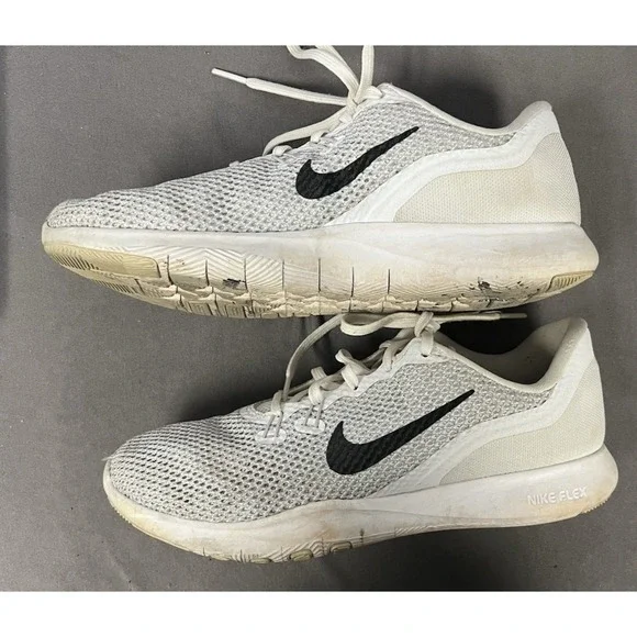 Nike Flex TR 7 Womens Running Shoes Mesh 898479-100 8.5 white sneakers - Picture 2 of 12
